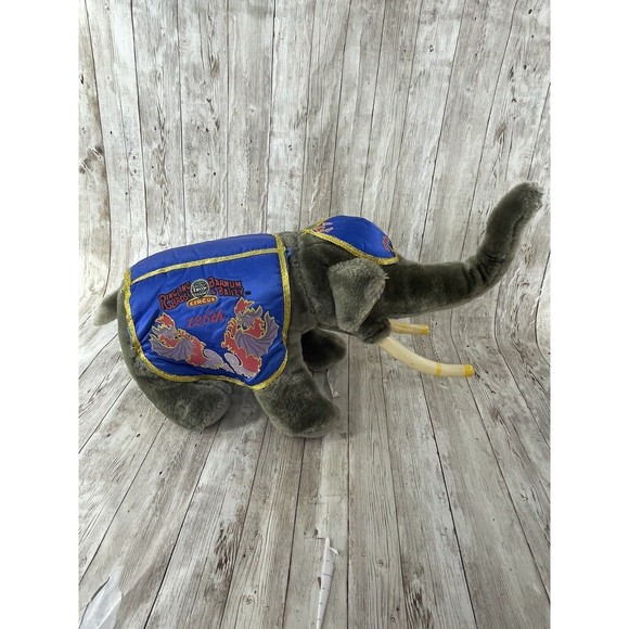 Ringling Bros. Barnum & Bailey  Elephant Plush 126th Anniversary Circus stuffed - Picture 10 of 16